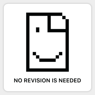 REVISION Sticker